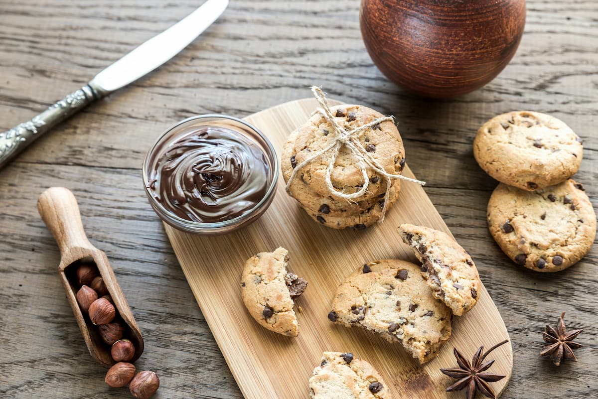 Cookies de nutella Receita deliciosa e irresistível