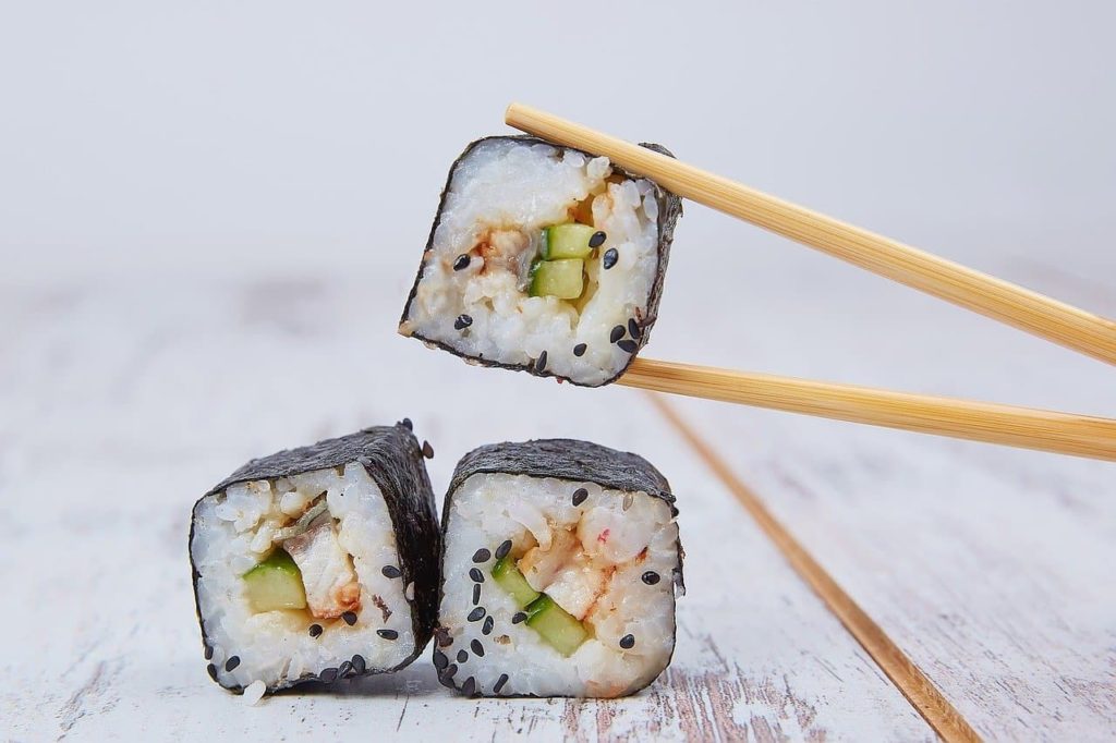 Sushi é uma iguaria da comida japonesa