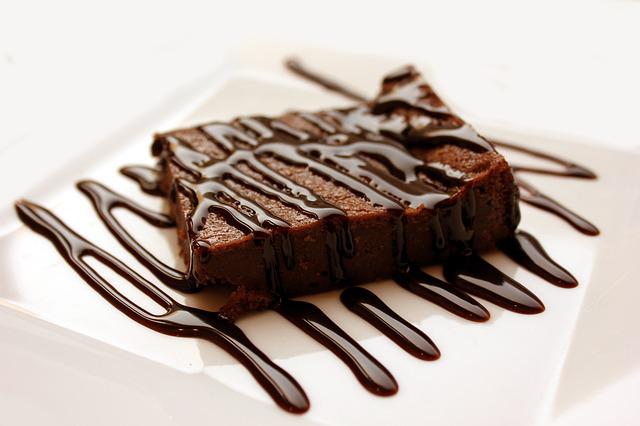Imagem mostra o brownie que é muito consumido na culinária da australia