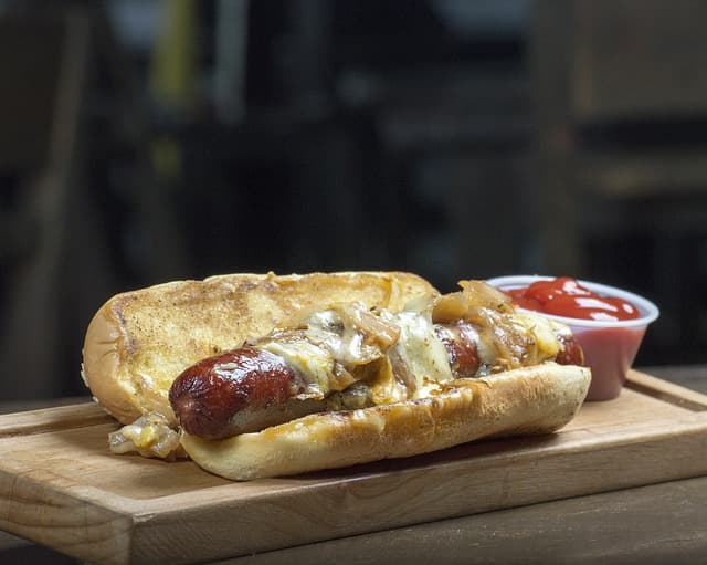 Hot Dog de linguiça argentino