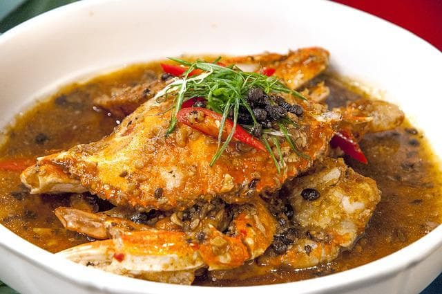 A sopa de caranguejo é um prato famoso da comida potiguar.