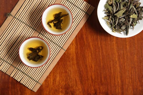 Imagem mostra o tradicional chá chines