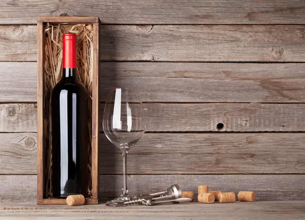 Imagem mostra uma garrafa de vinho argentino