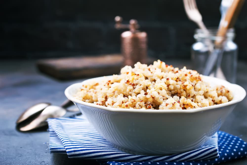 Imagem mostra a quinoa que é um ingrediente muito comum na bolivia