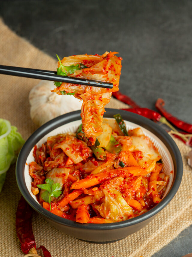 O que é o Kimchi na comida coreana ou K-food