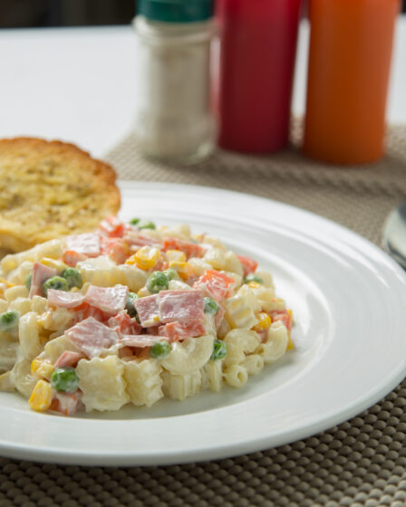 Imagem mostra a macarronese