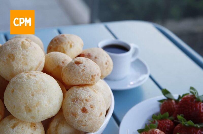 Pão de queijo no liquidificador