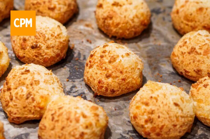 Pão de queijo com polvilho azedo