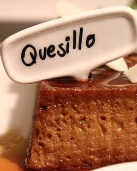 Imagemmostra sobremesa da Vnezuela: Quesillo