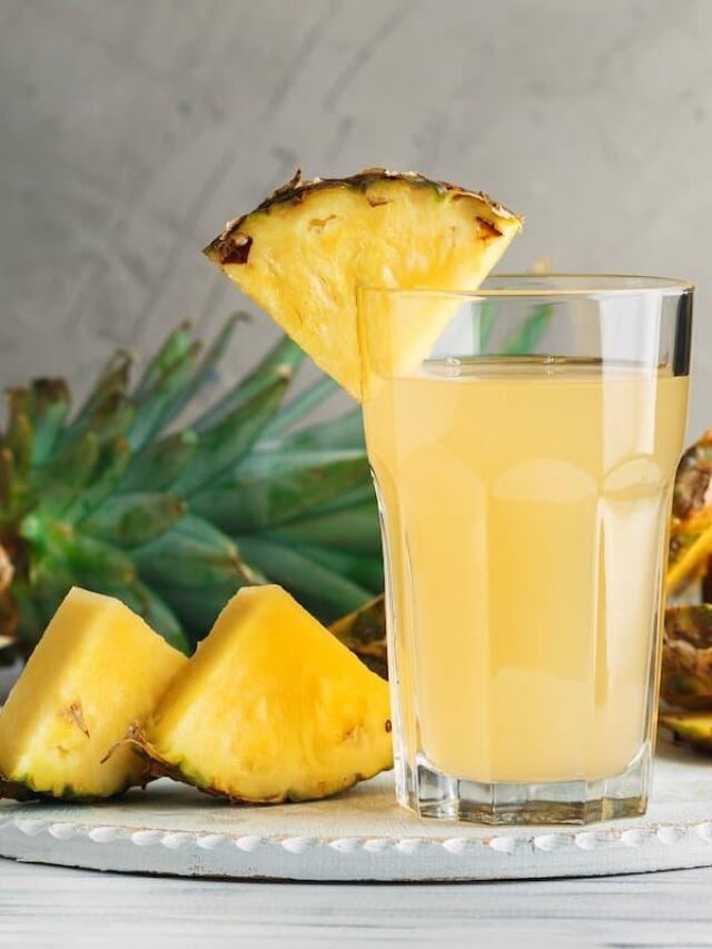 Veja a mehor receita de Suco detox com abacaxi