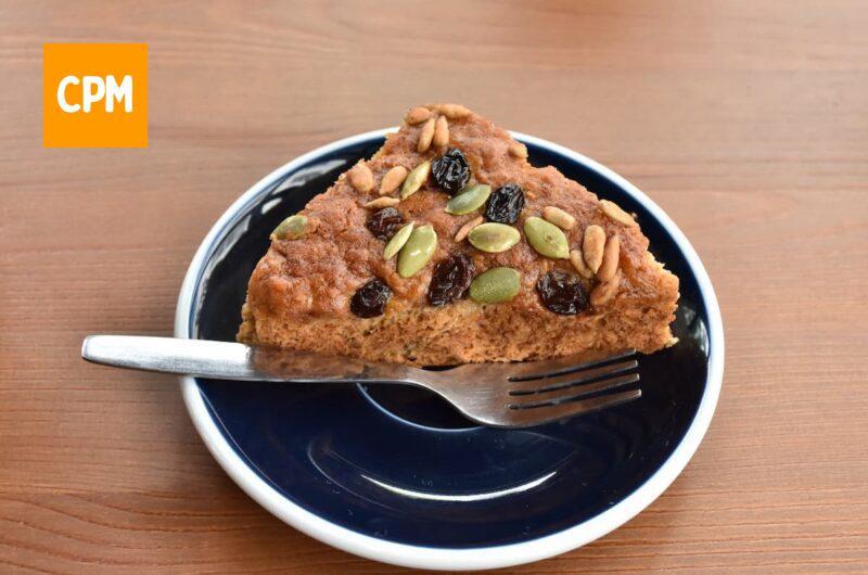 Bolo de banana com farinha de arroz