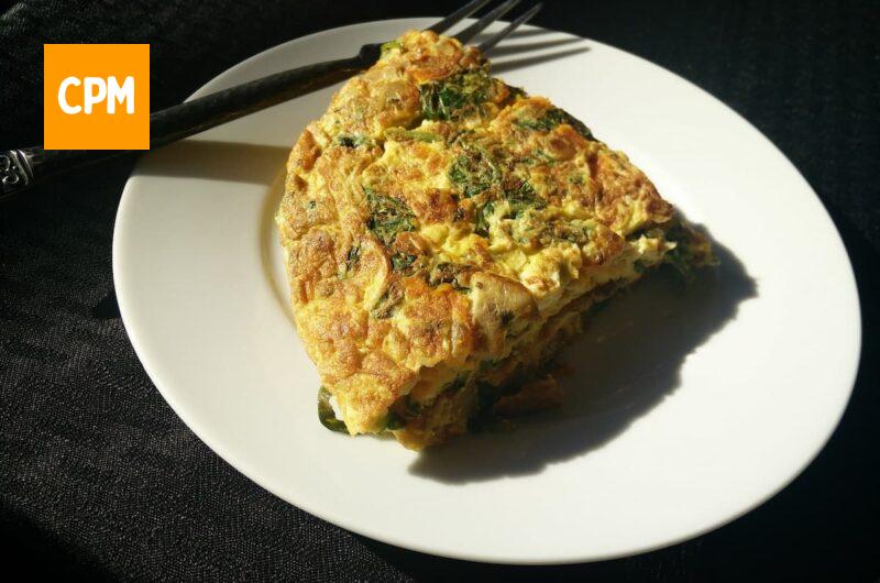 Omelete de frango