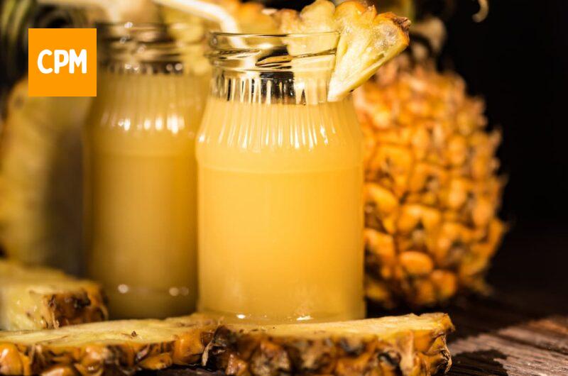 Suco de abacaxi